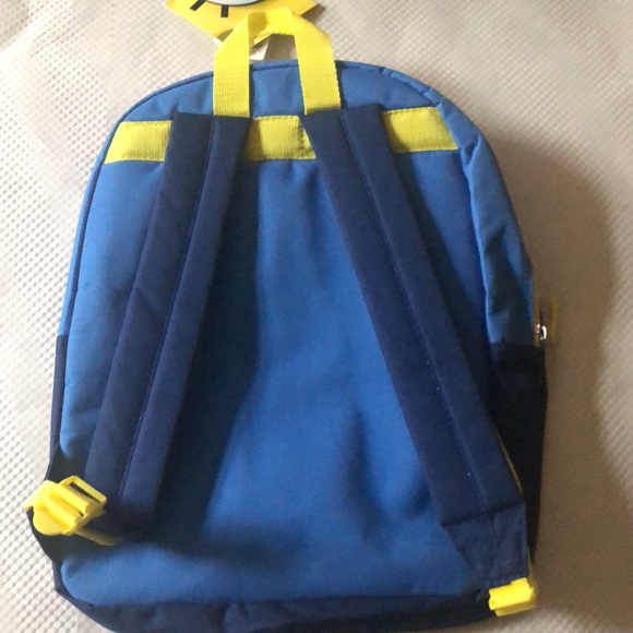 Backpack SpongeBob SquarePants new 15” x 12” adjustable padded straps zipper - Picture 2 of 4